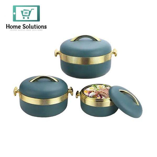 Food Warmer Casserole Set of 3 – Stylish Hotpot Design