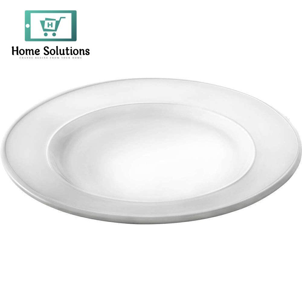 Wilmax England Fine Porcelain Round Platter – 12" (31 cm)