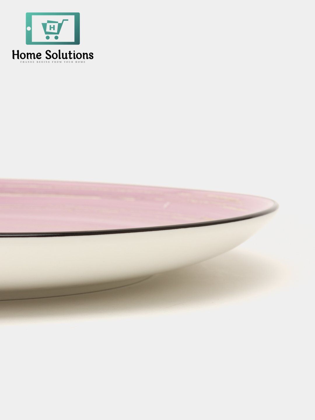 Wilmax England Fine Porcelain 10-Inch Round Plate