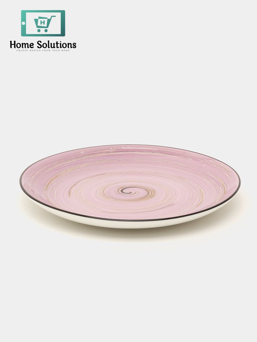 Wilmax England Fine Porcelain 10-Inch Round Plate