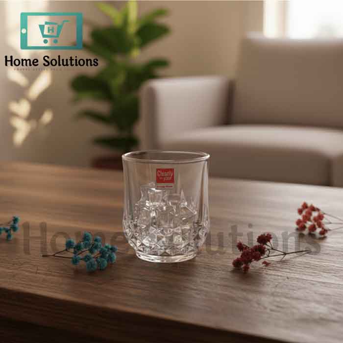 Premium Glass Set 300ml - 6 Pcs | Durable & Stylish Drinkware