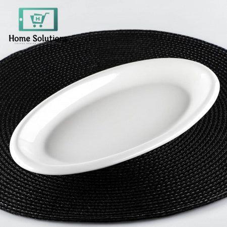 Wilmax England Fine Porcelain Oval Platter 10" | 26 cm Classic Serving Platter