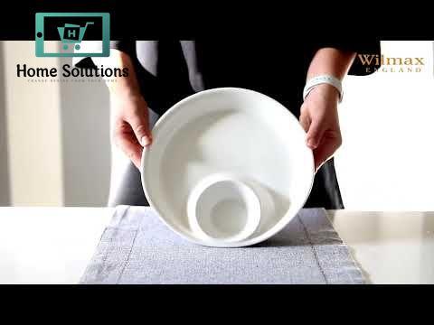 Wilmax England Fine Porcelain 10 Inch Round Serving Platter