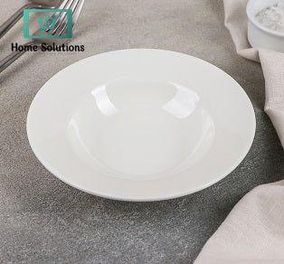 Wilmax England Fine Porcelain Deep Plates – 6" & 7" Versatile Sizes