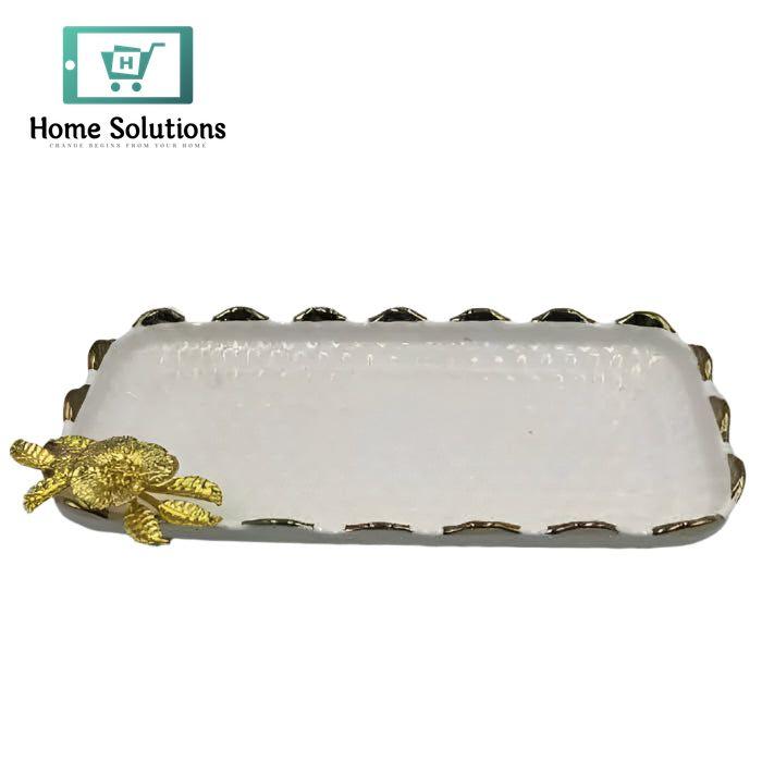 Porcelain Serving Plate 11 & 12-Inch– Elegant White Dinner Platter