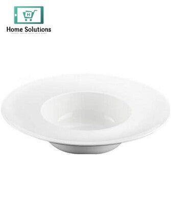 Wilmax England 9-Inch Deep Porcelain Plate – 23 cm, 300 ml Capacity