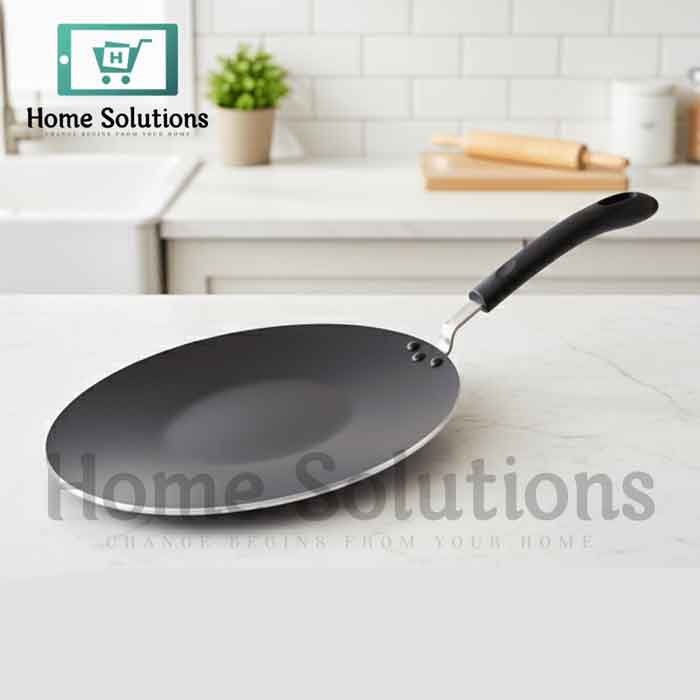 Non-Stick Tawa Pan 33cm - Large Flatbread Griddle
