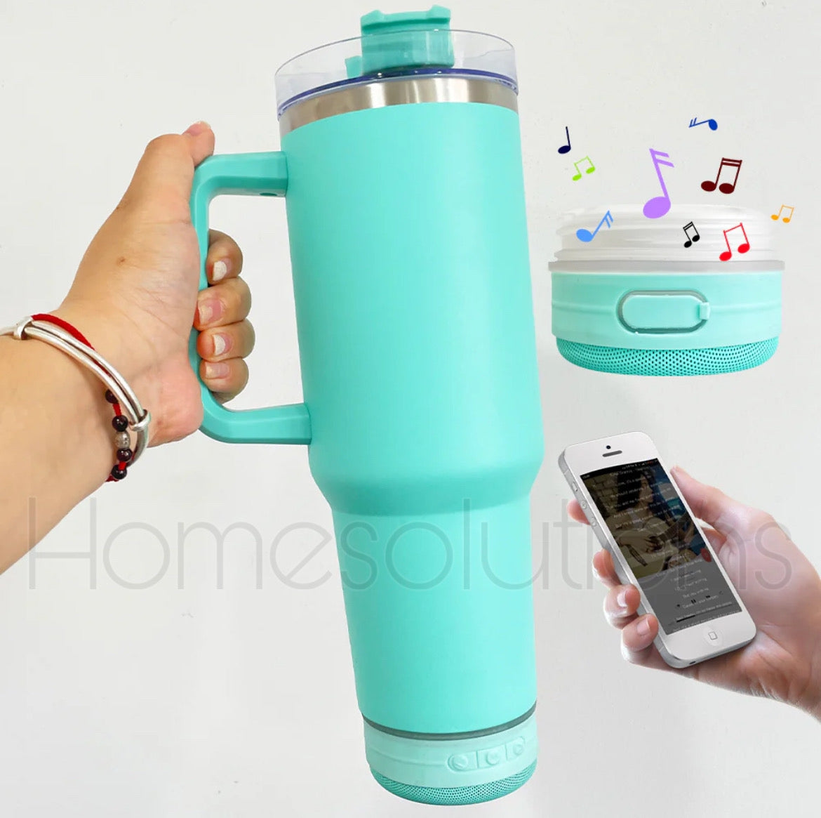 Bluetooth Speaker Tumbler 40oz