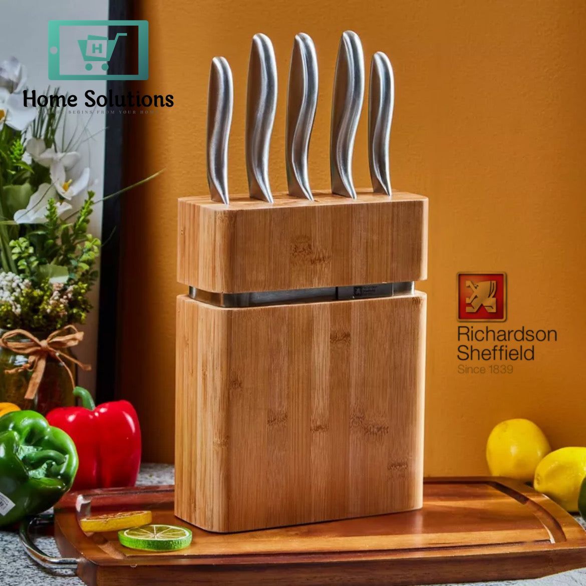 Orignal RICHARDSON SHEFFIELD 6pcs Knife Set