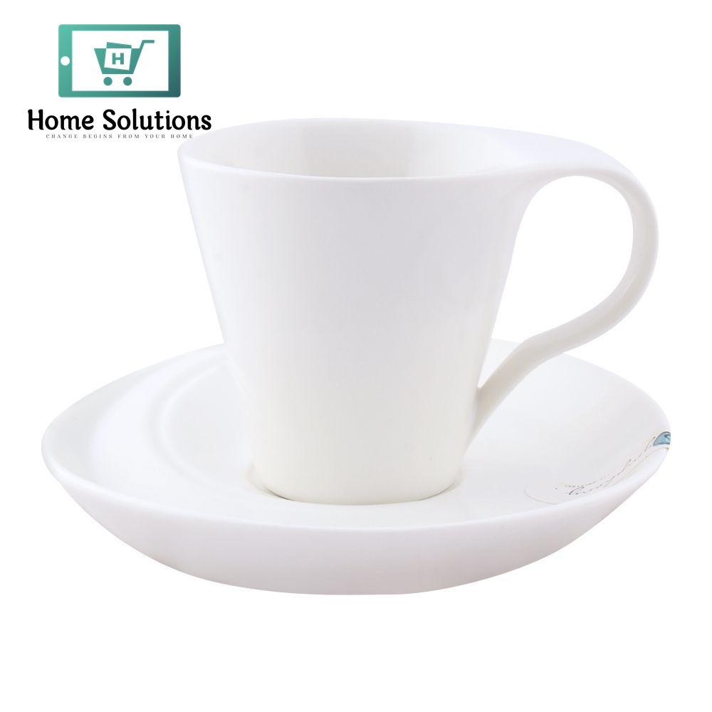 Symphony Swirl Cappuccino Cup & Saucer Set – 4 Pcs