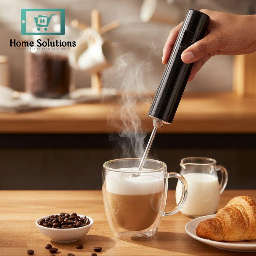 LuxFroth Milk/Coffee Frother - 3-Speed (Battery Operated)