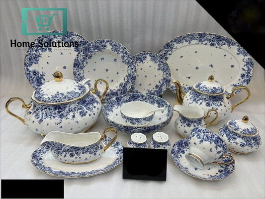 Royal Albert Dinner Set for 8 Person – 75 PCS