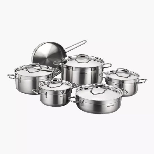 Korkmaz A-1610 Alfa Plus 11 Pcs. Cookware Set