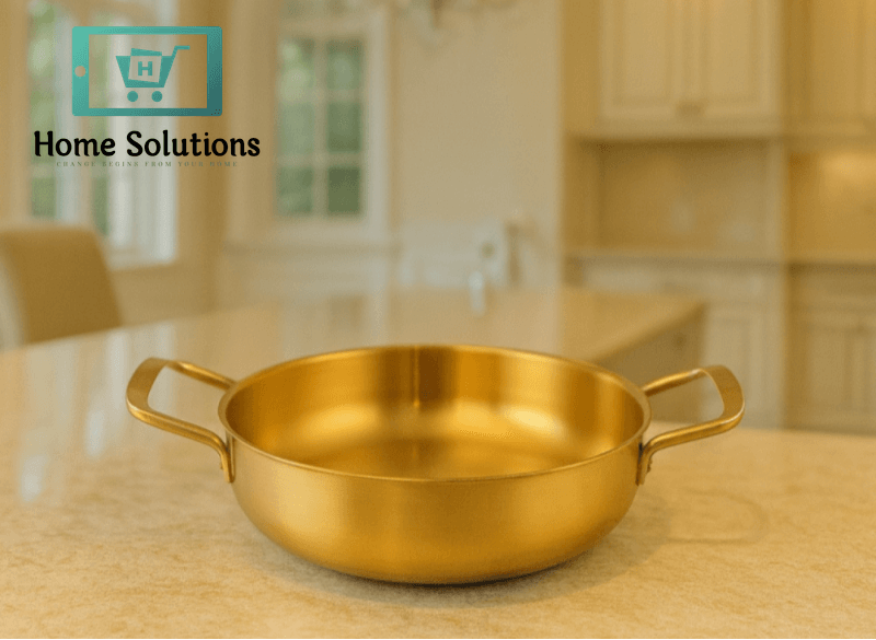 Korean Soup Pot – Premium Golden Stainless Steel Cookware