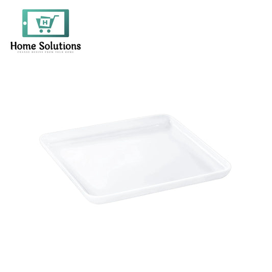 Wilmax England  9.5 X 9.5 Inch Square Porcelain Presentation Dish
