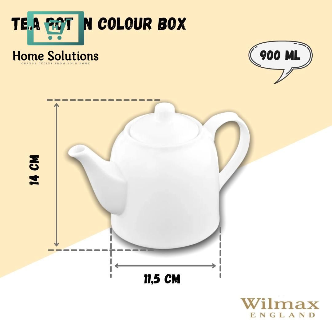 Wilmax England Fine Porcelain Tea pot – 900 ml