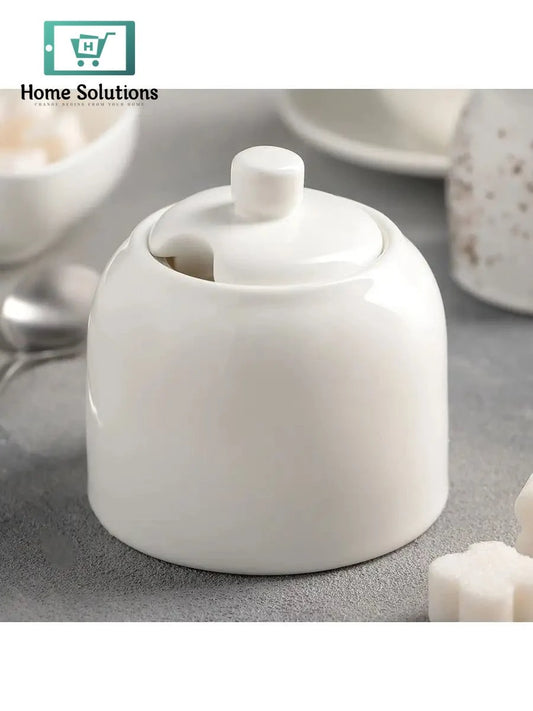 Wilmax England Fine Porcelain Sugar Bowl – 280 ml