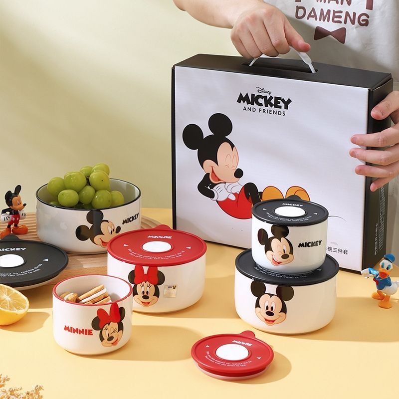 DISNEY Mickey & Friends Airtight Bowl Set