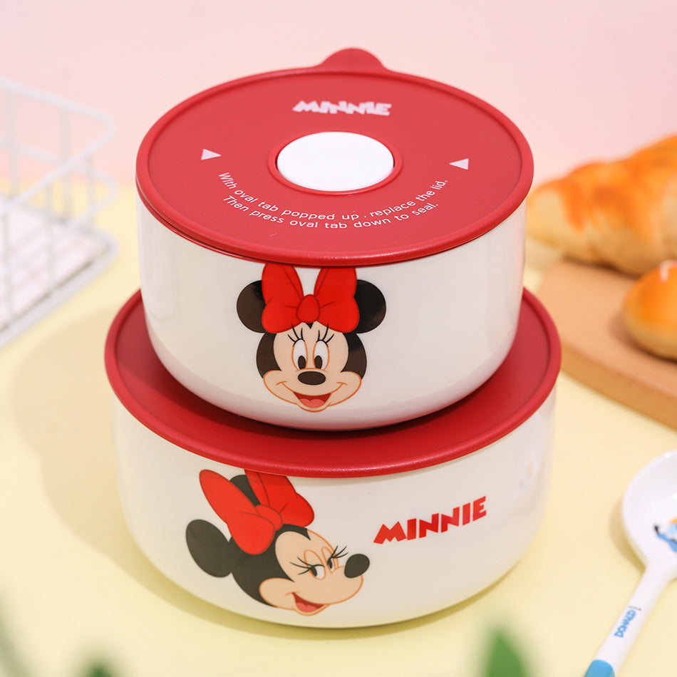 DISNEY Mickey & Friends Airtight Bowl Set