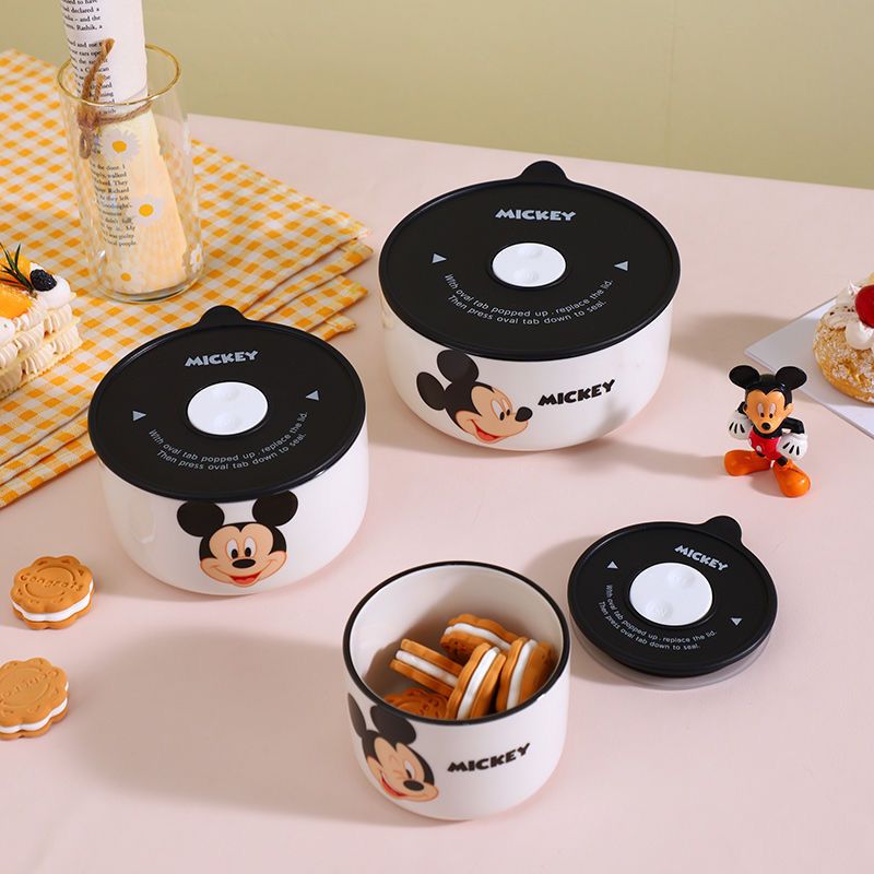 DISNEY Mickey & Friends Airtight Bowl Set