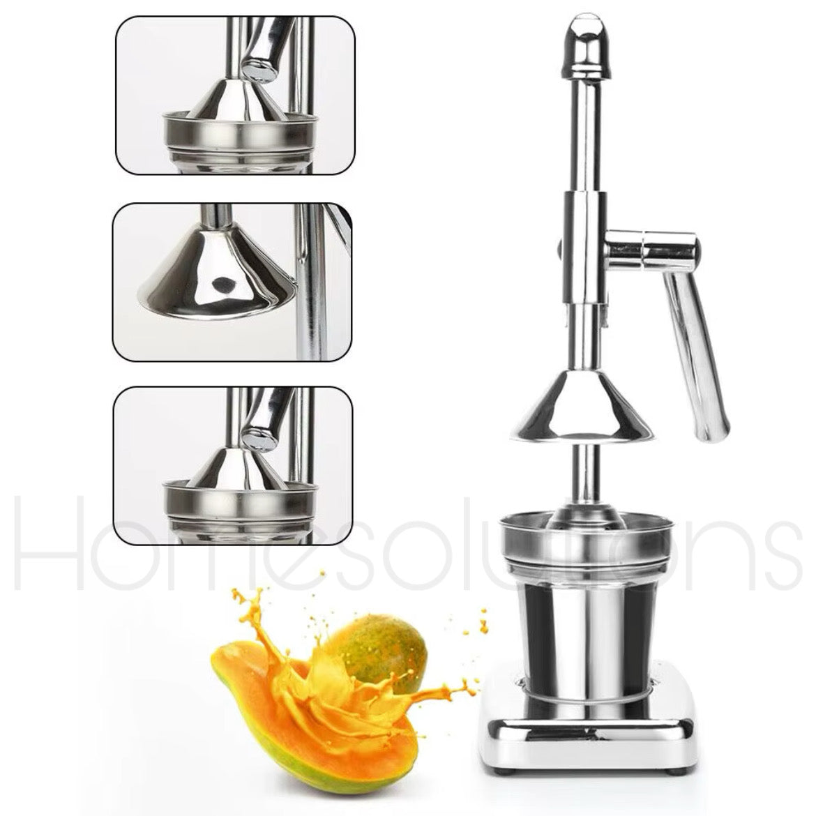 Stainless Steel Manual Juice Extractor