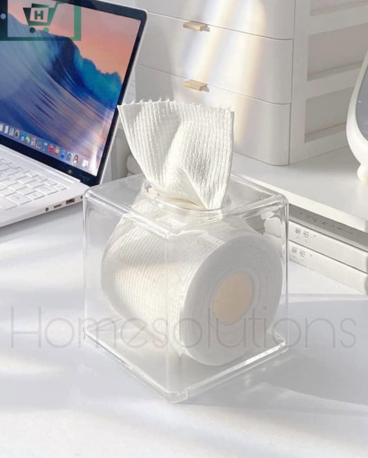 Premium Quality Acrylic Tissue Roll Organiser