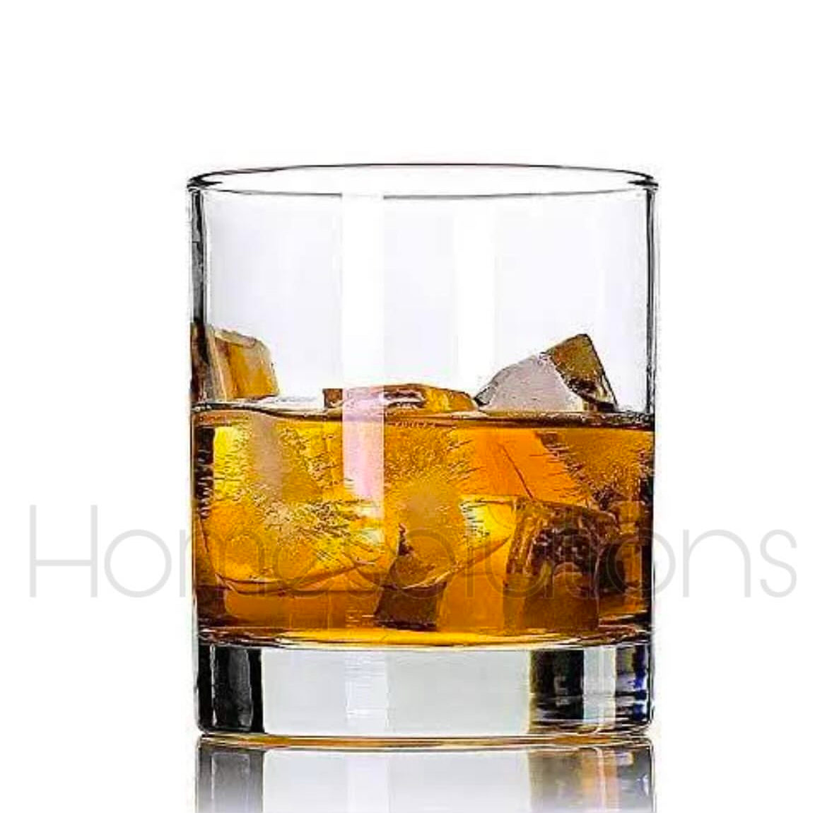 Rock Style Old Fashioned Thick Bottom Glass Set of 6