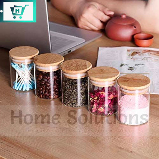 Airtight Glass Jar Set of 6