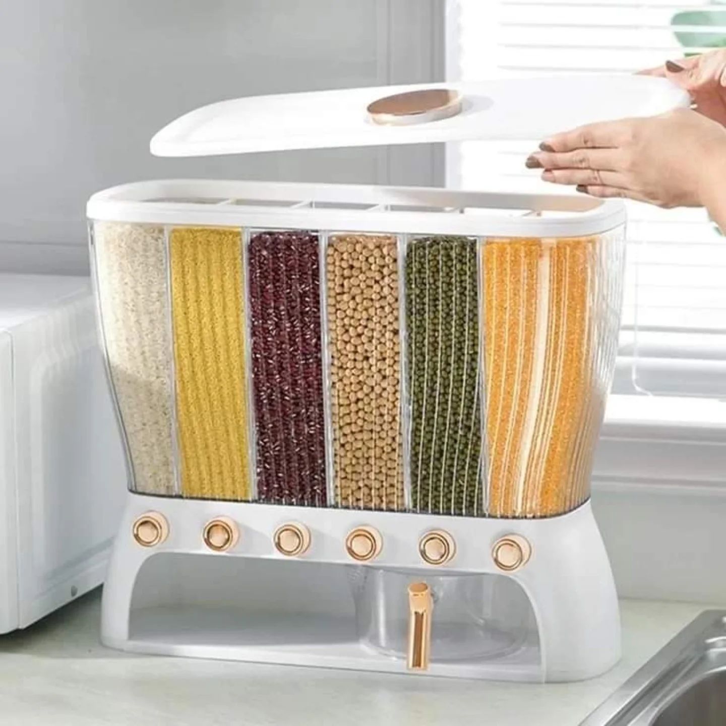 12 KG Luxury Sealed Cereal Dispenser