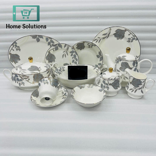 61-Piece Dinner Set – Elegant Tableware for 8 Persons