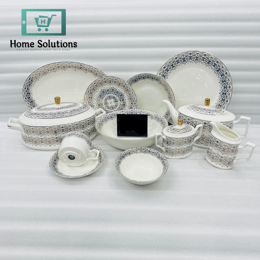 61-Piece Dinner Set – Elegant Tableware for 8 Persons