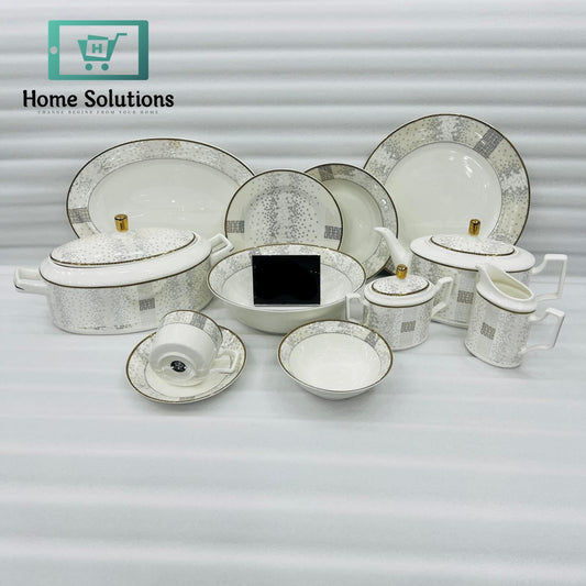 61-Piece Dinner Set – Elegant Tableware for 8 Persons