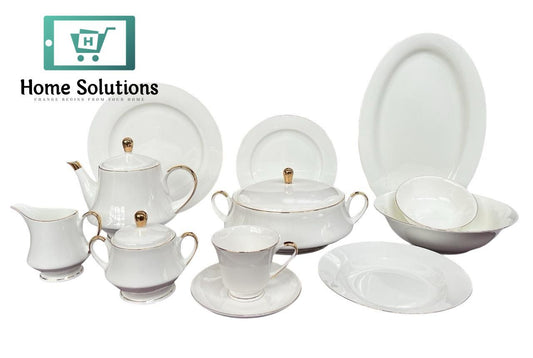 Premium Dinner Set Collection – 61-Piece for 8 Persons | 85-Piece for 12 Persons