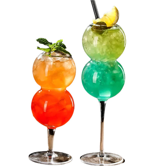 Exquisite Bubble Ball Cocktail Glass