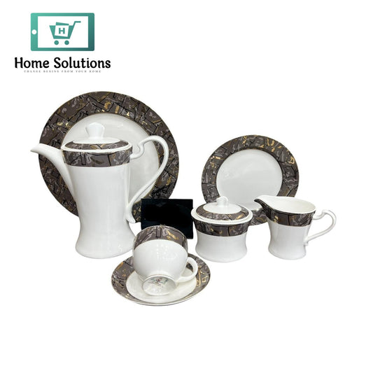 24-Piece Super Bone China Tea Set – Elegant Lightweight & Stylish Designs