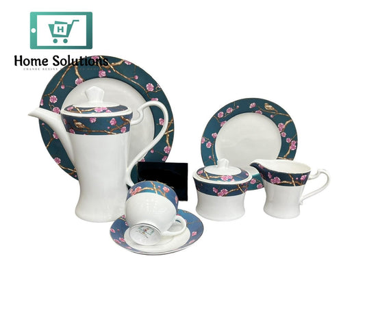 24-Piece Super Bone China Tea Set – Elegant Lightweight & Stylish Designs