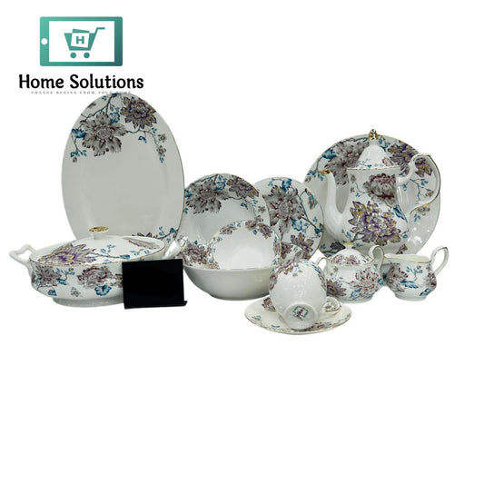 Luxury Dinner Set 61-Piece – Elegant Tableware for 8 Persons