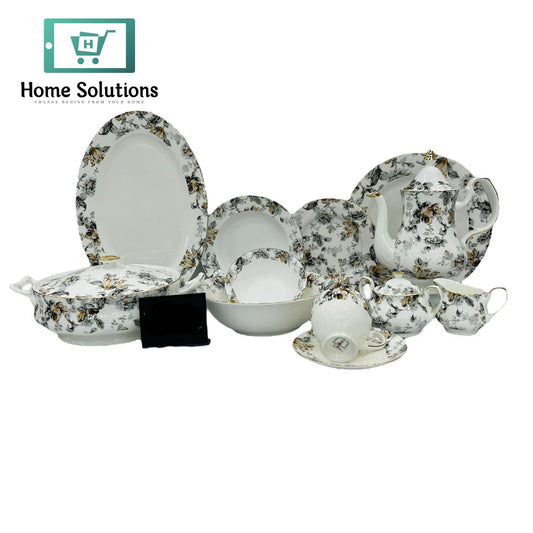 Luxury Dinner Set 61-Piece – Elegant Tableware for 8 Persons