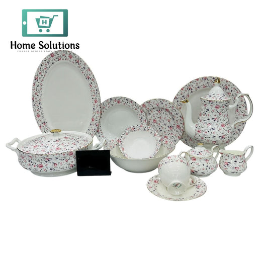 Luxury Dinner Set 61-Piece – Elegant Tableware for 8 Persons