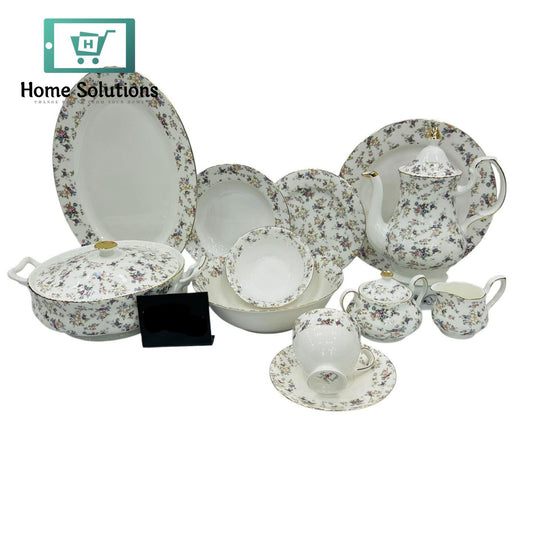 Luxury Dinner Set 61-Piece – Elegant Tableware for 8 Persons