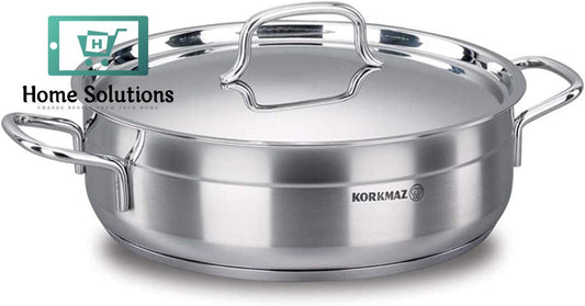 Korkmaz Alfa Short Pot 30x10 cm
