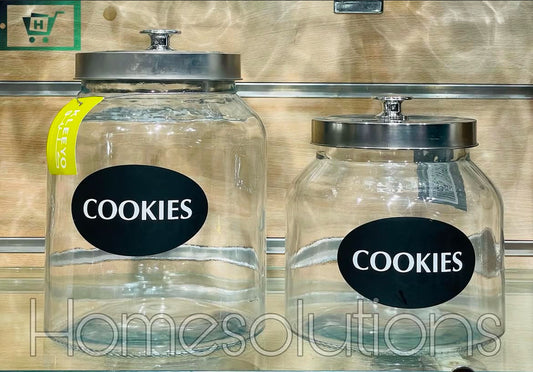 Glass Cookies Jar