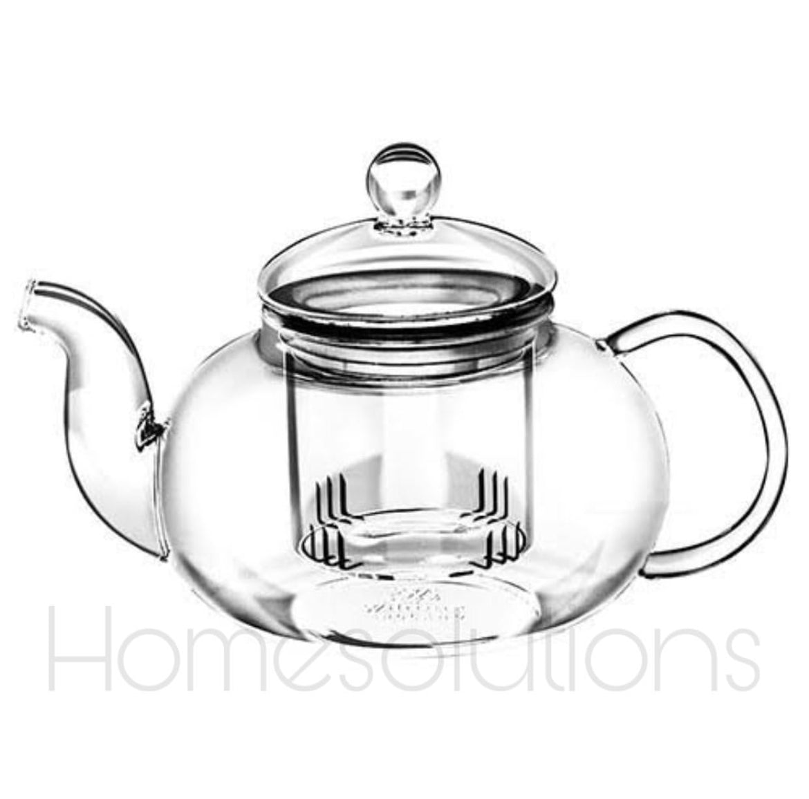 WILMAX Fire Proof Glass Kettle with Glass Infuser