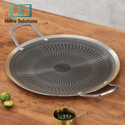 Non-Stick Coated Tawa 34cm – Flat Griddle Pan for Roti Paratha & Dosa