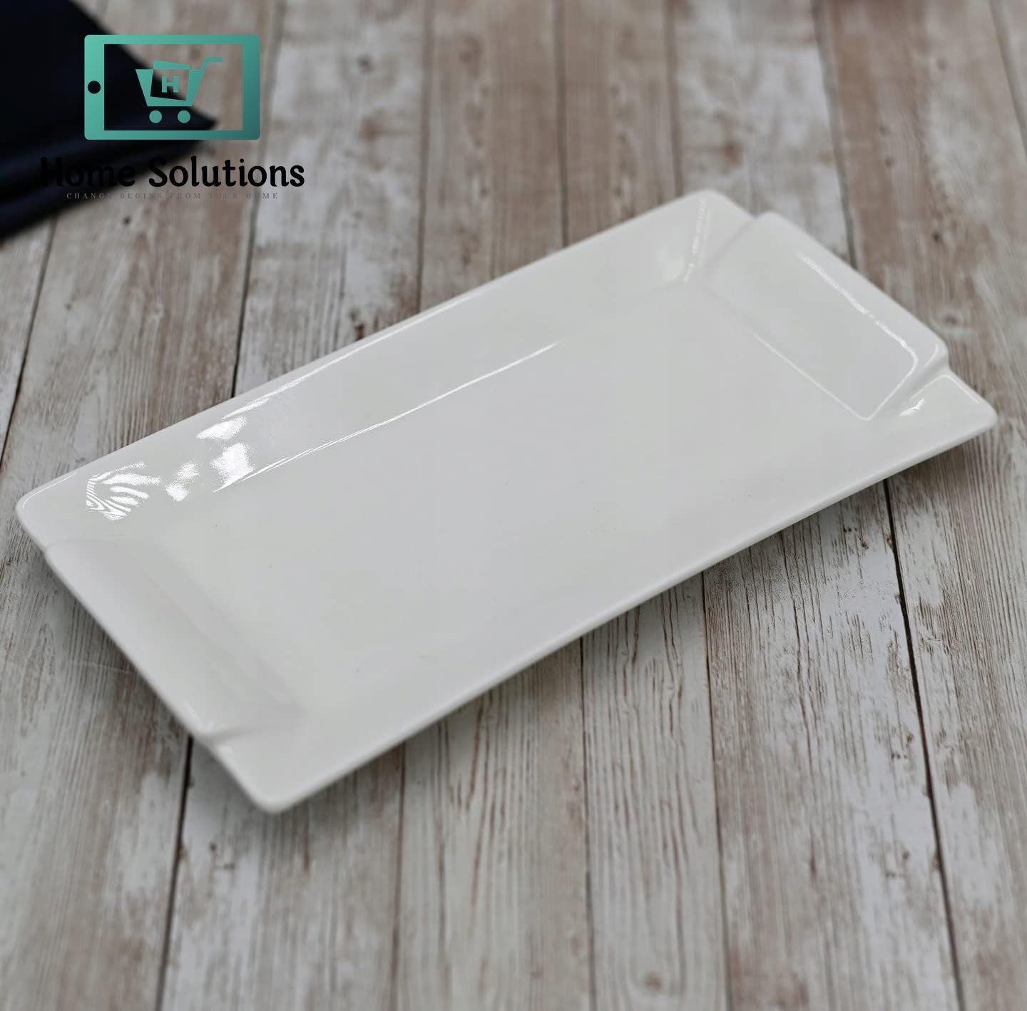 Wilmax England Fine Porcelain 11.5 X 6 Inch Rectangular Serving Platter