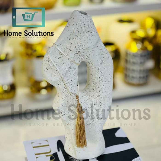 Modern Abstract Decorative Vase - Unique Home Accent