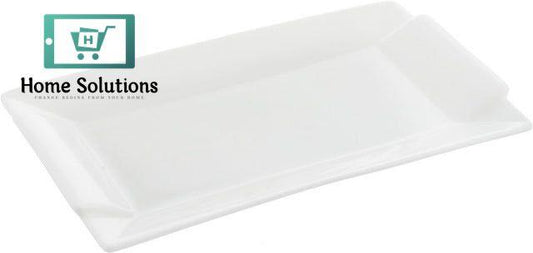 Wilmax England Fine Porcelain 9.5 x 5 Inch Rectangular Serving Platter