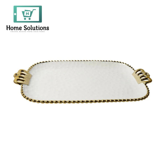 Porcelain Serving Dish 14-Inch – Large Elegant Platter