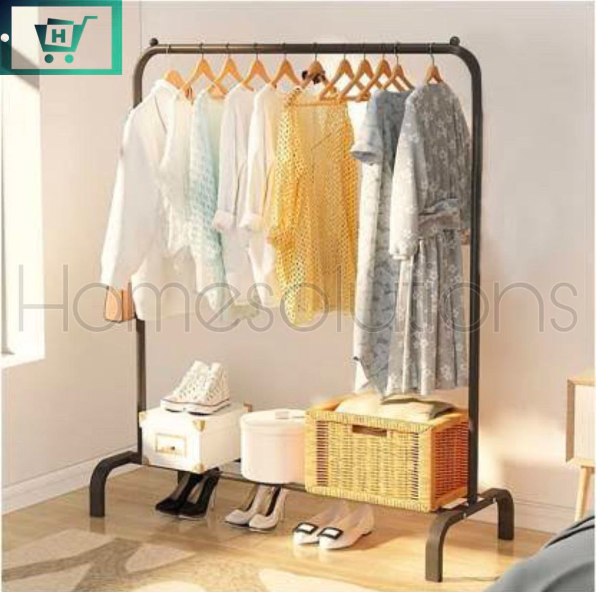 Boutique Style Garment Hanging Stand