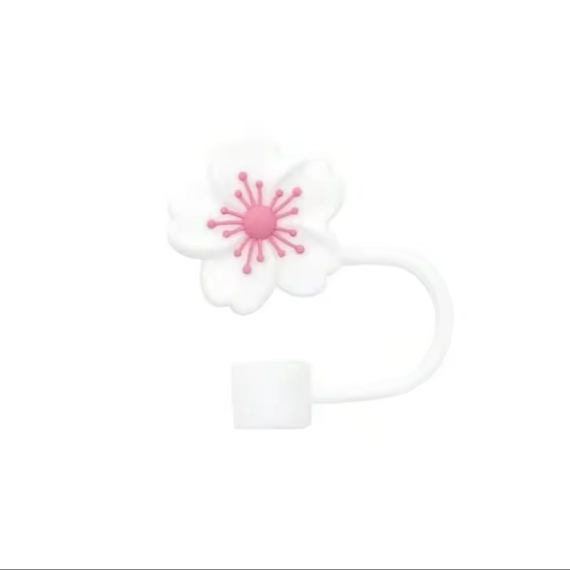 Flower Shape Silicone Straw Stopper